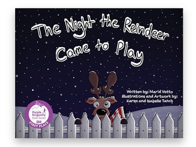 "The Night the Reindeer Came to Play" by Maria E. Votto, illustrated by Isabelle Tanch and Karen M. ...