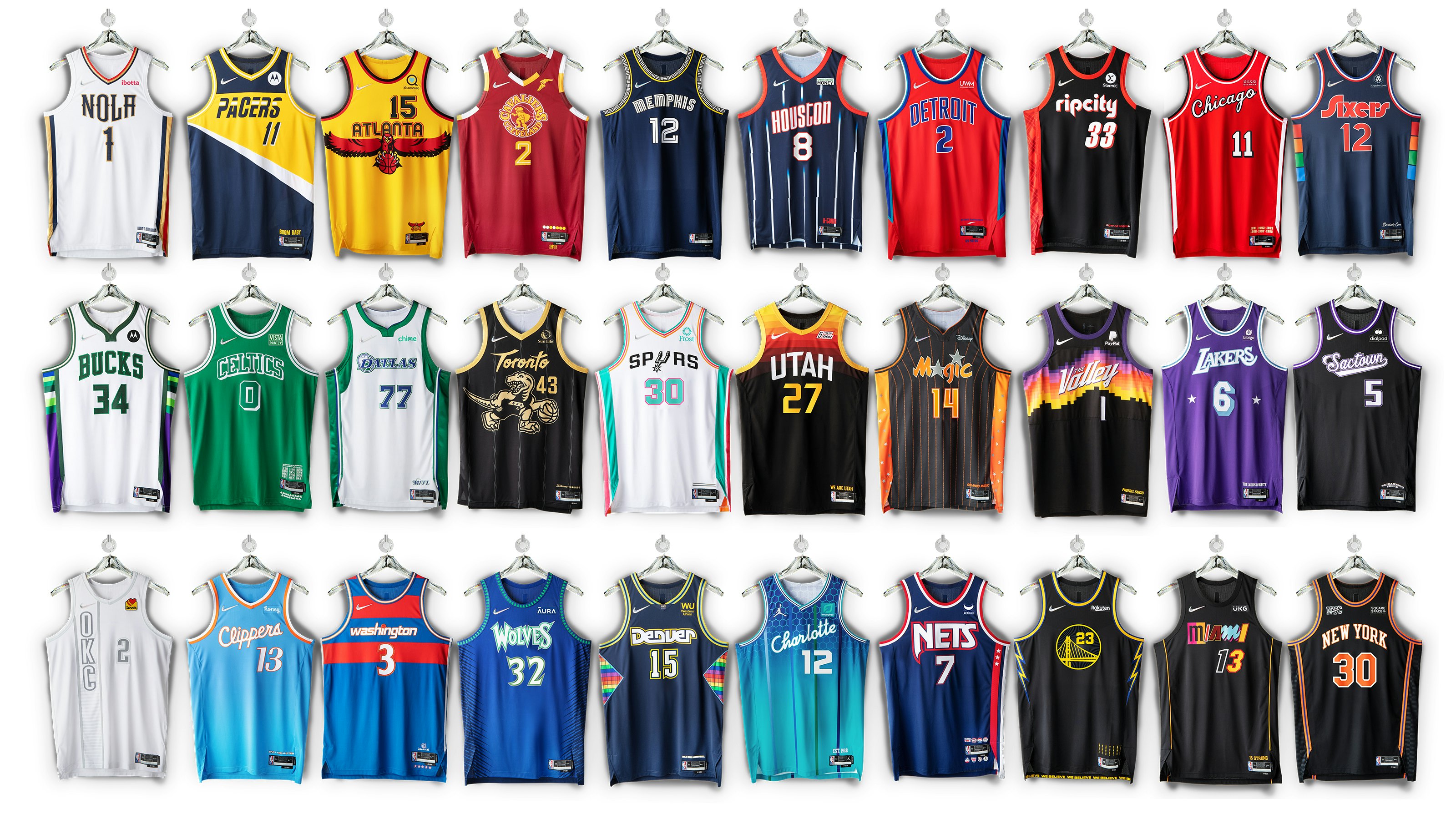 nba 75th anniversary jerseys