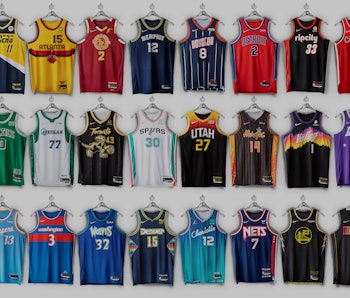 Nike NBA City Edition Jerseys 75th Anniversary