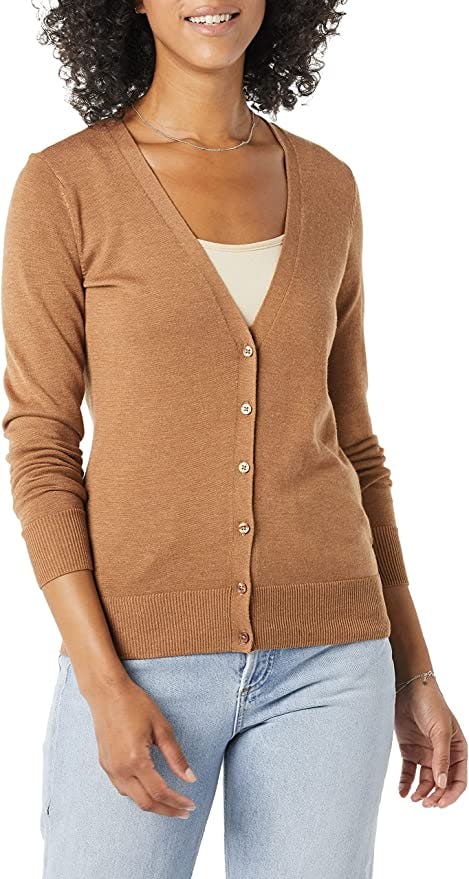 Amazon Essentials Lightweight V-Neck Cardigan