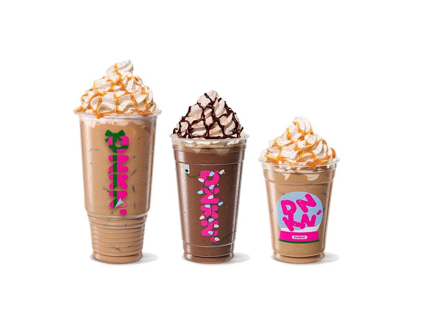 Dunkin's new holiday 2021 drinks are here and they're all about white chocolate