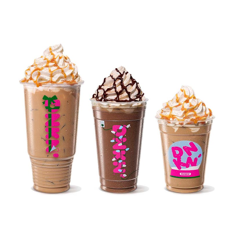 Dunkin's new holiday 2021 drinks are here and they're all about white chocolate