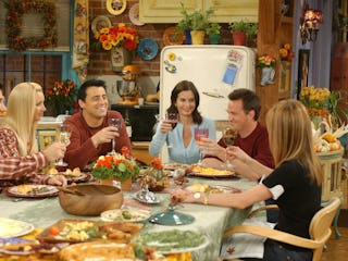 Gather around the table for a fun 'Friends'-themed Friendsgiving party.