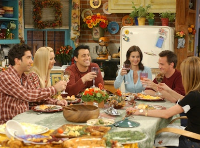 Gather around the table for a fun 'Friends'-themed Friendsgiving party.