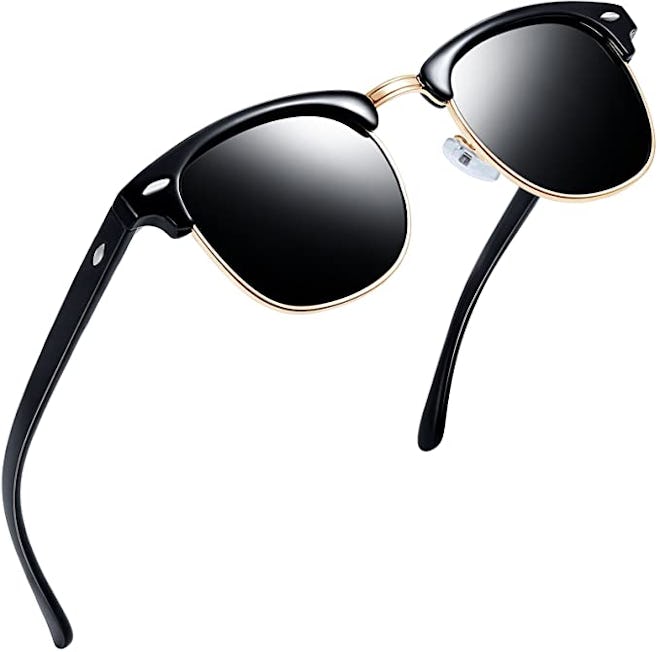 Joopin Polarized Semi Rimless Sunglasses