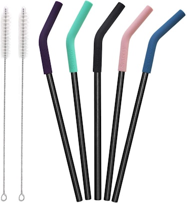 Senneny Stainless Steel Straws (5-Pack)