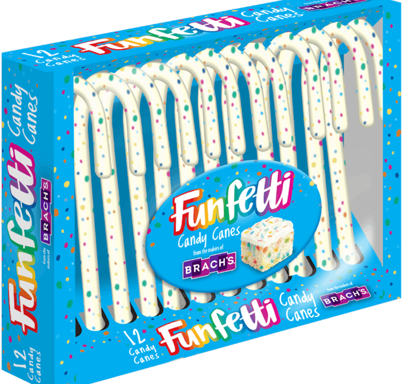 Here's where you can buy Brach's Funfetti Candy Canes for the holidays 2021.