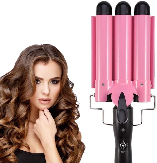 MODVICA 3 Barrel Curling Iron Wand