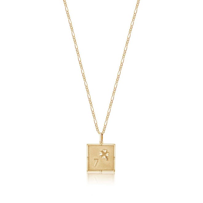 Gold Kismet Charm Necklace from Edge of Ember.