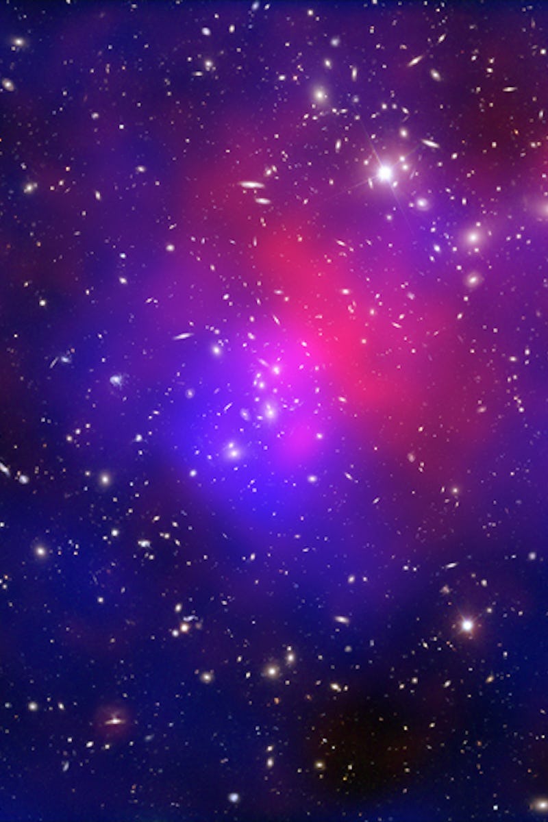 In March 2019, astronomers observed what they believed to be a clump of dark matter left behind afte...
