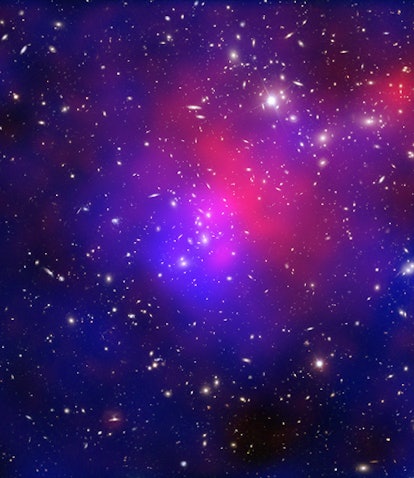 In March 2019, astronomers observed what they believed to be a clump of dark matter left behind afte...