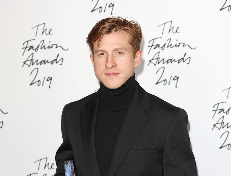 Designer Daniel Lee in black suit.