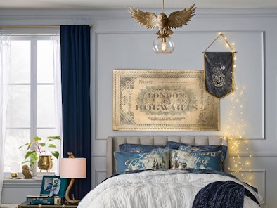 The Pottery Barn Teen 'Harry Potter' collection has some magical home decor.
