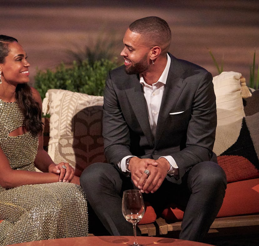 Michelle Young and Nayte Olukoya on Season 18 of 'The Bachelorette.'