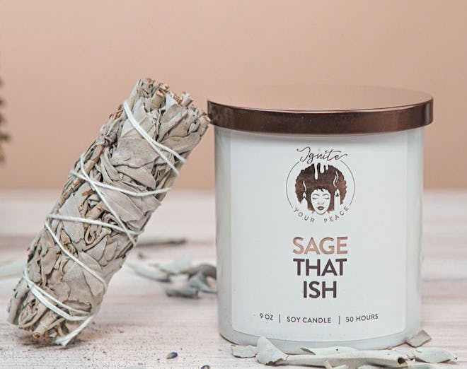 Sage That Ish Soy Candle 