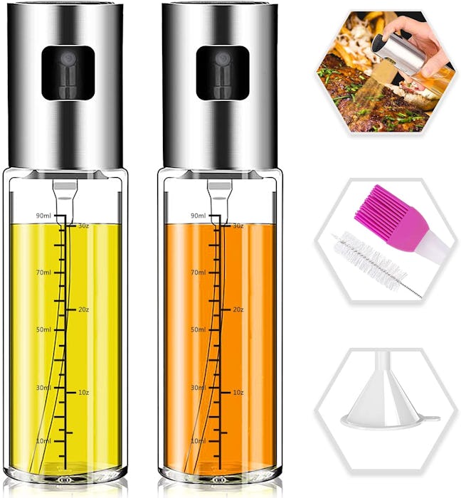 NORBASE Oil Sprayer For Cooking (2-Pack)