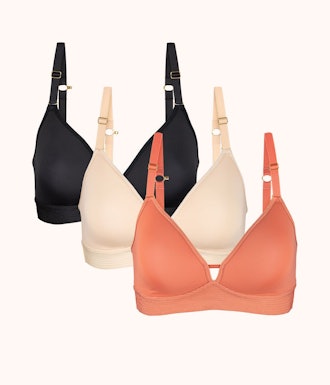 The Spacer Bra Trio from LIVELY.