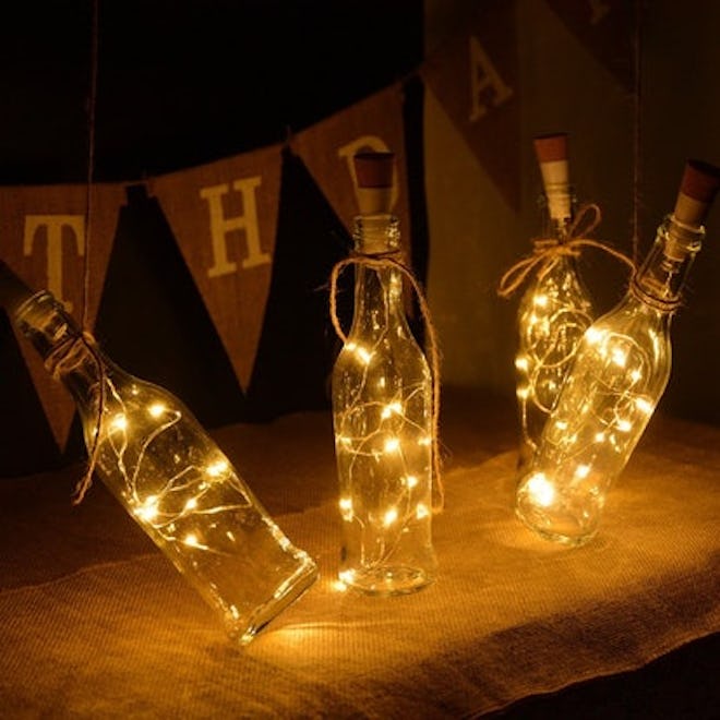 kingleder Rechargeable Wine Bottle Lights