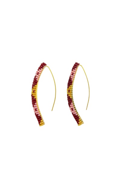  La Monarca Ivory & Gold Earrings