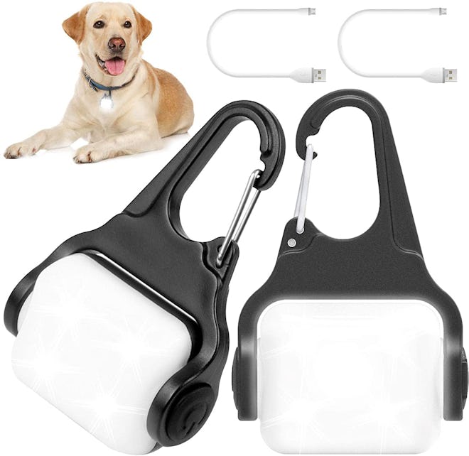 Outopest Dog Lights for Night Walking (2-Pack)