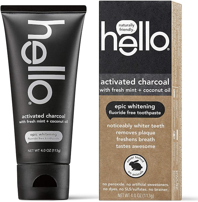 Hello Oral Care Activated Charcoal Whitening Toothpaste