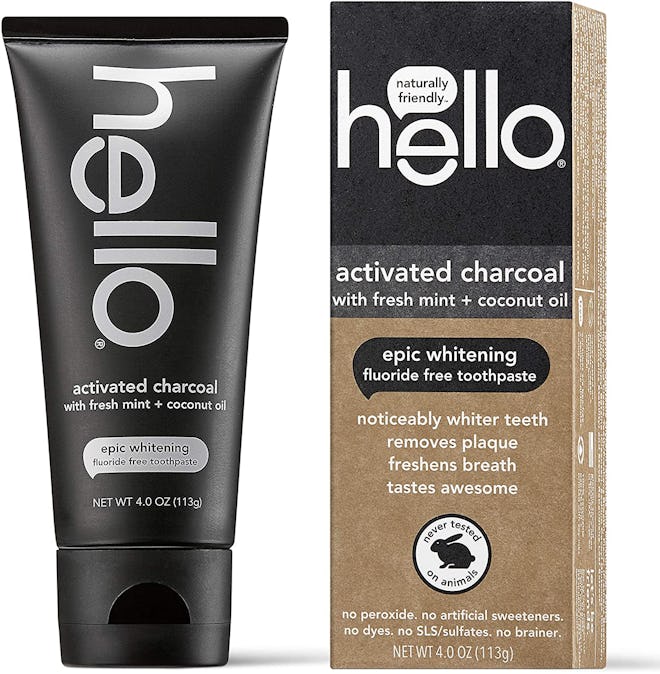 Hello Oral Care Activated Charcoal Whitening Toothpaste