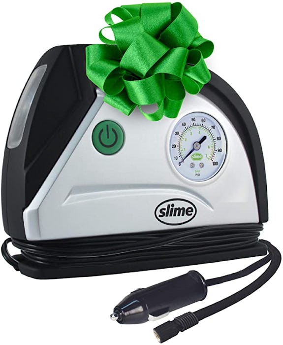 Slime 40050 12V Tire Inflator Portable Air Compressor 