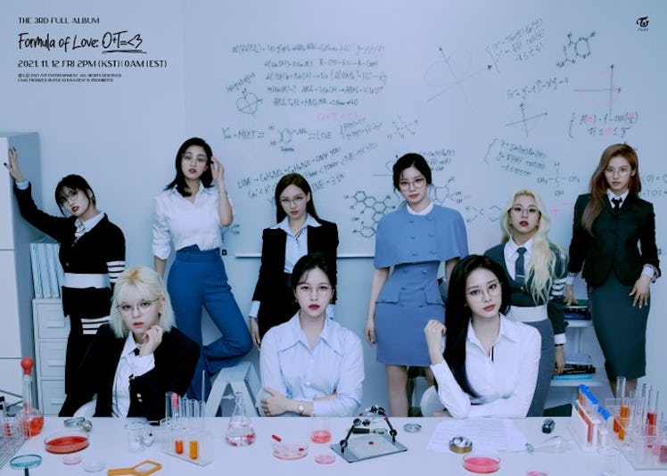 TWICE 'Formula of Love: O+T=<3' Concept Photo. They dropped "Scientist" and here's what the lyrics m...