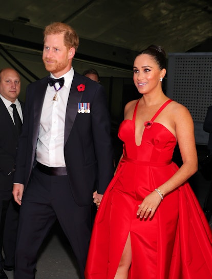 Prince Harry, Duke of Sussex, and Meghan, Duchess of Sussex attend as Intrepid Museum hosts Annual S...