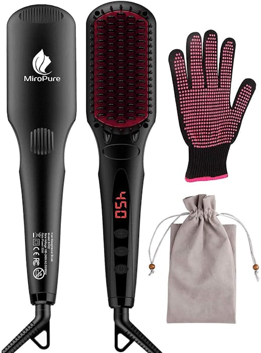 MiroPure Enhanced Hair Straightener Brush