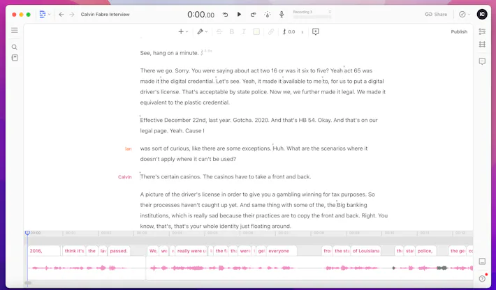 De Script Sample Transcript Descript makes audio as easy as editing a transcript