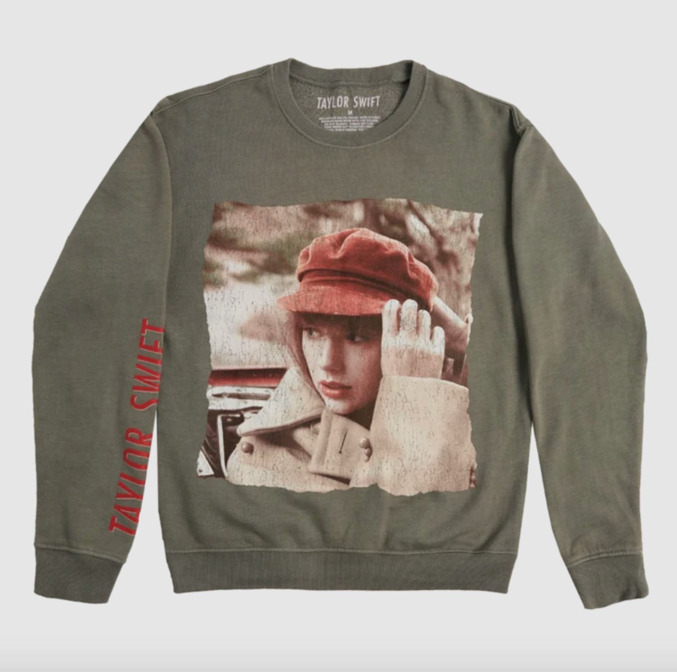 Album Cover Grey Crewneck