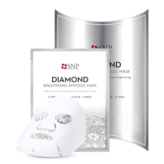 SNP Diamond Brightening Ampoule Face Mask (10-Pack)