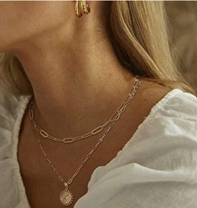 Ursteel Layered Choker Necklaces