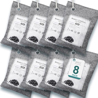 WGCC Activated Bamboo Charcoal Air Purifying Bags (8-Pack)