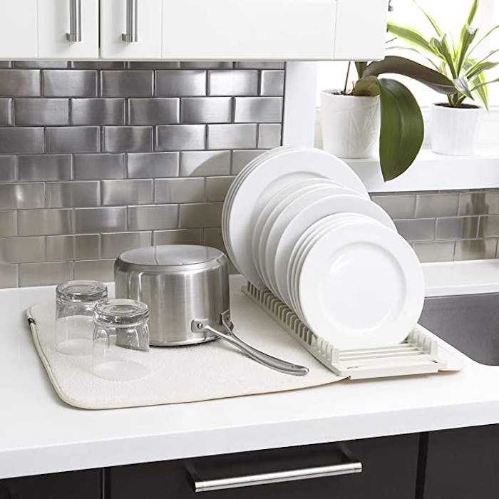 Umbra Drying Rack and Microfiber Dish Mat
