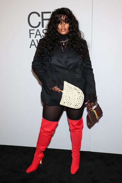 Precious Lee attends the 2021 CFDA Fashion Awards.