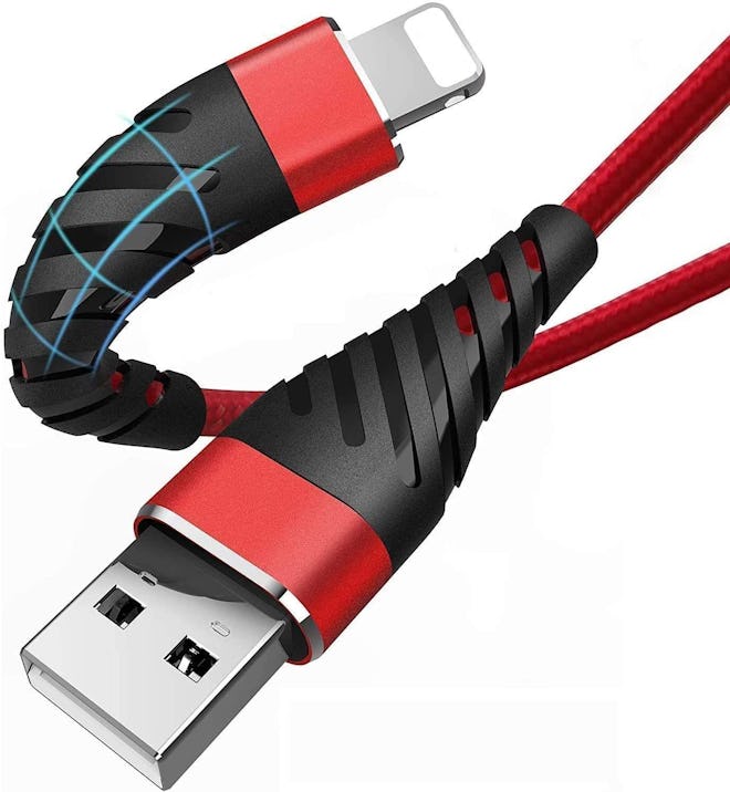 CyvenSmart 10-Foot MFi Certified iPhone Charging Cables (2-Pack)