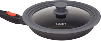 Cleverona 9.5-Inch Nonstick Fry Pan with SecureSnap Handle and Lid