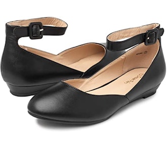 DREAM PAIRS Ankle Strap Flats