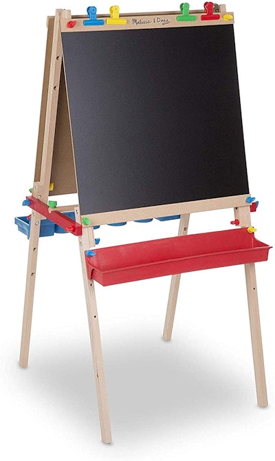 melissa and doug standing art easel is a great gift for 2-year-olds
