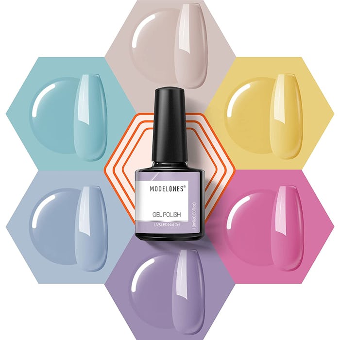 Modelones Gel Nail Polish (Set of 6)