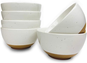 Mora Ceramic Small Dessert Bowls (6-Pack)