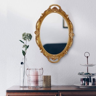 OMIRO Decorative Vintage Wall Mirror