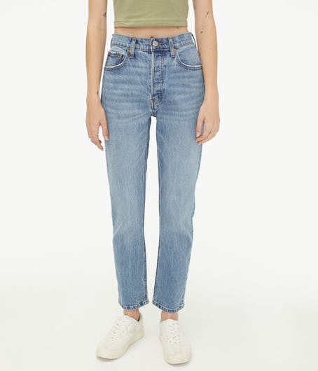 Shop '90s Super High-Rise Straight Hemp Jean on sale from Aeropostale on Black Friday 2021.