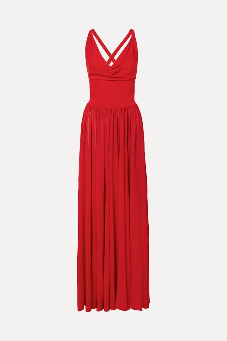 ALAÏA Stretch-knit gown