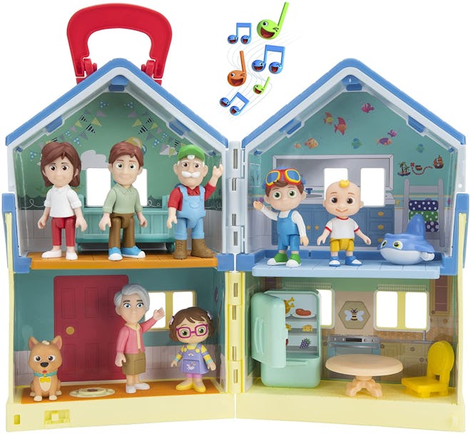 cocomelon deluxe family playhouse playset