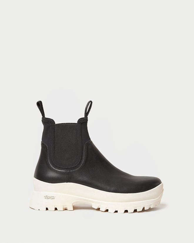 Tara Black/Cream Weather Boot from Loeffler Randall.