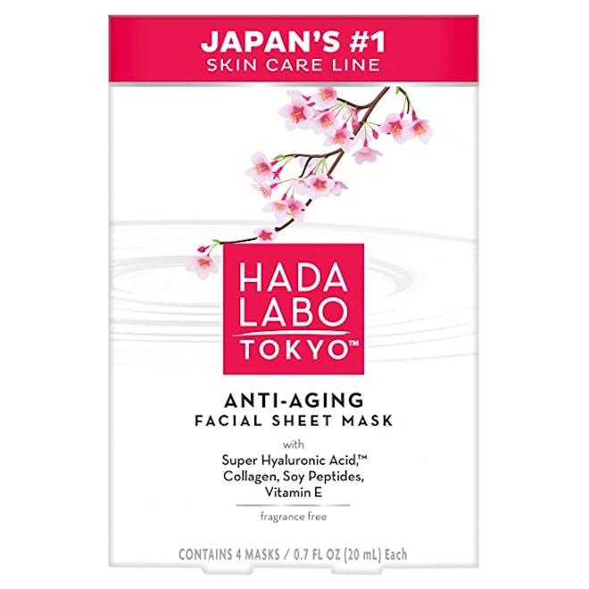 Hada Labo Tokyo Ultimate Anti-aging Facial Mask (4-Pack)