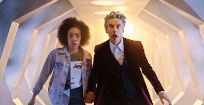 Pearl Mackie & Peter Capaldi in 'Doctor Who'